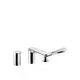 DORNBRACHT-Wannen-Dreiloch-Einhandbatterie-fuer-Wannenrand-bzw-Fliesenrandmontage-LISSE-27412845-Chrom-27412845-00 gallery number 1